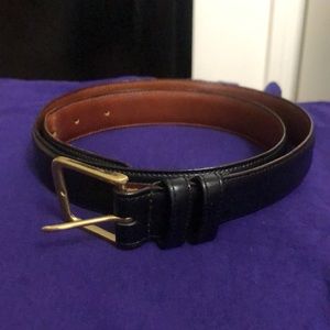 Authentic Coach black leather Belt